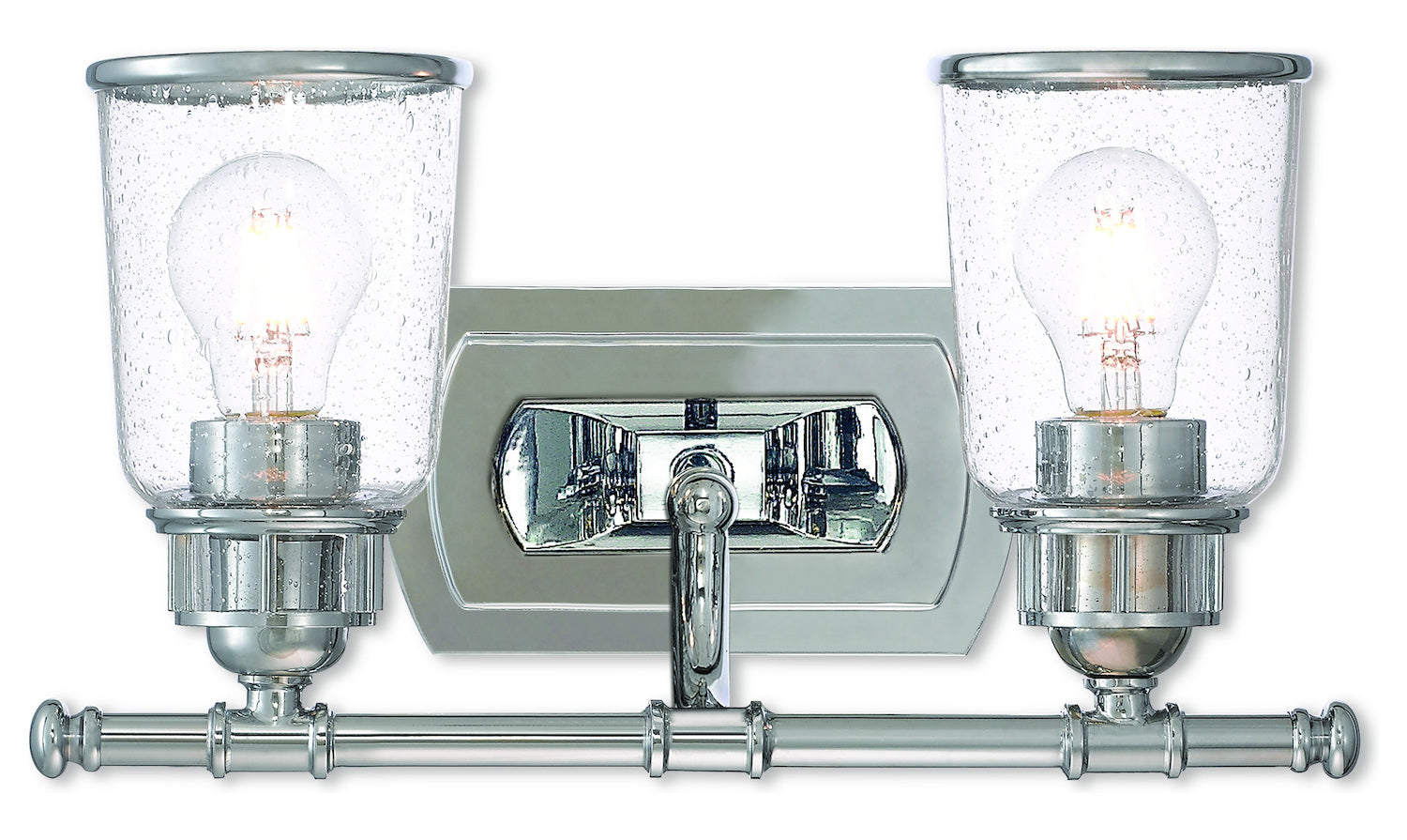 2 Lt Ch Bath Vanity by Livex Lighting
