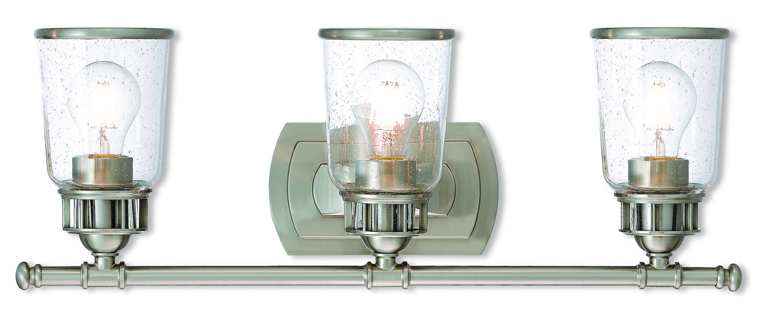 3 Lt Bn Bath Vanity by Livex Lighting