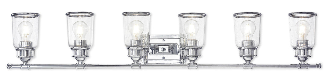 6 Lt Ch Bath Vanity by Livex Lighting
