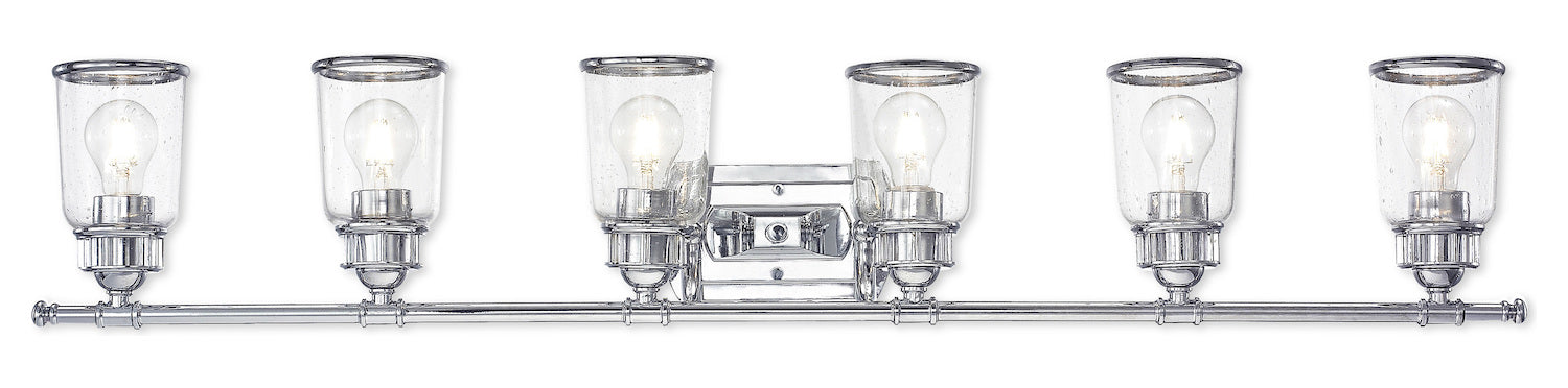 6 Lt Ch Bath Vanity by Livex Lighting