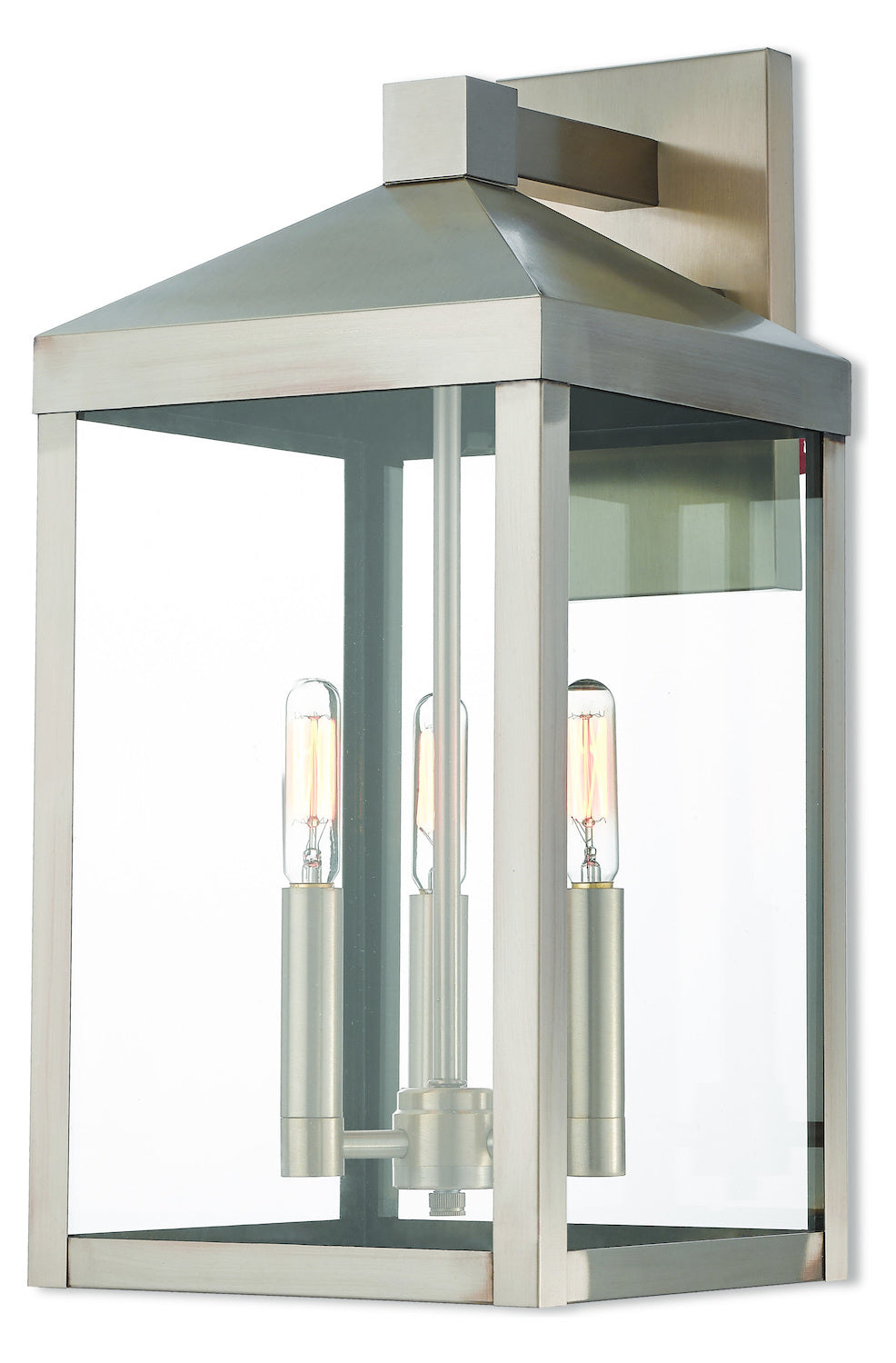 3 Lt Bn Outdoor Wall Lantern by Livex Lighting