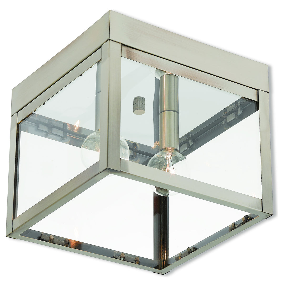 2 Lt Bn Outdoor Ceiling Mount by Livex Lighting