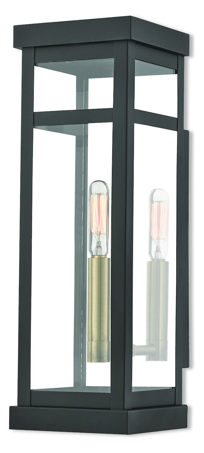 1 Lt Bz Outdoor Wall Lantern by Livex Lighting