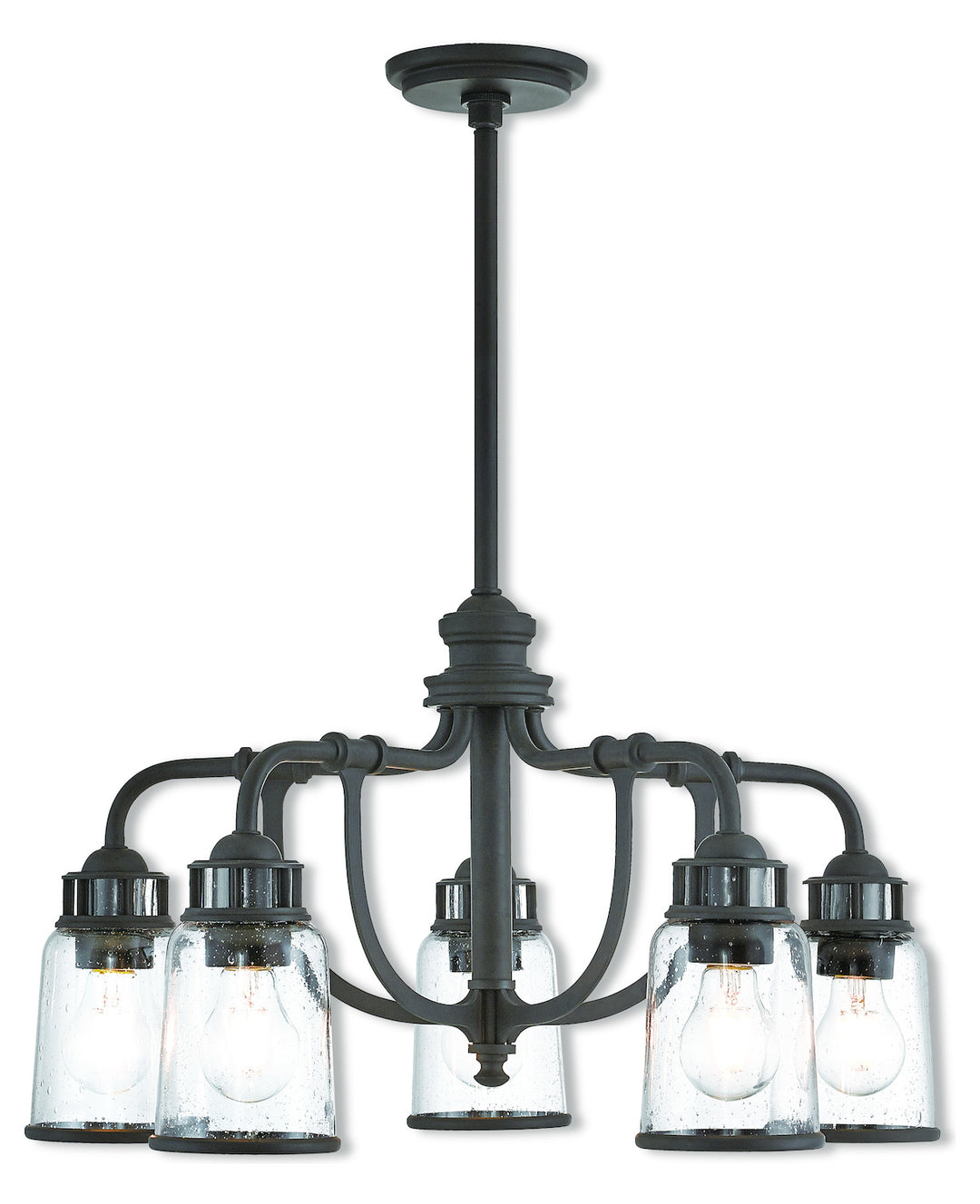 5 Lt Bz Dinette Chandelier by Livex Lighting