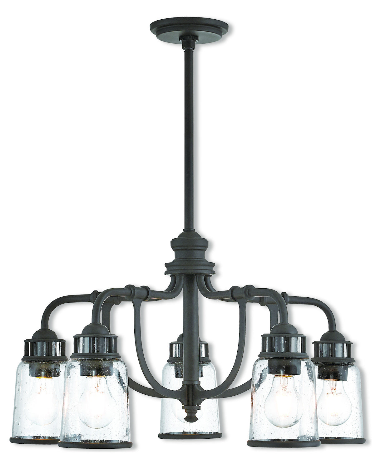 5 Lt Bz Dinette Chandelier by Livex Lighting