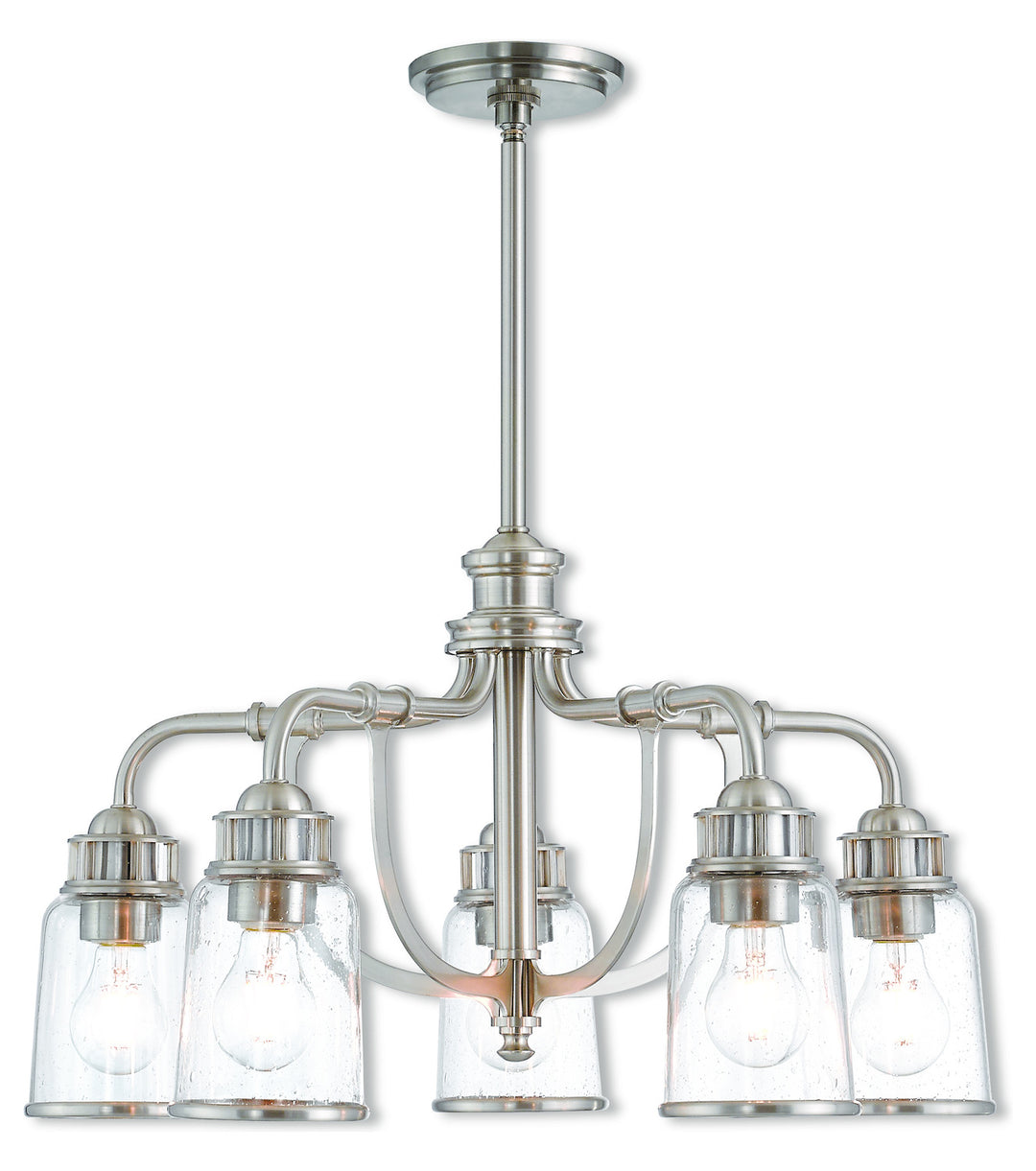 5 Lt Bn Dinette Chandelier by Livex Lighting