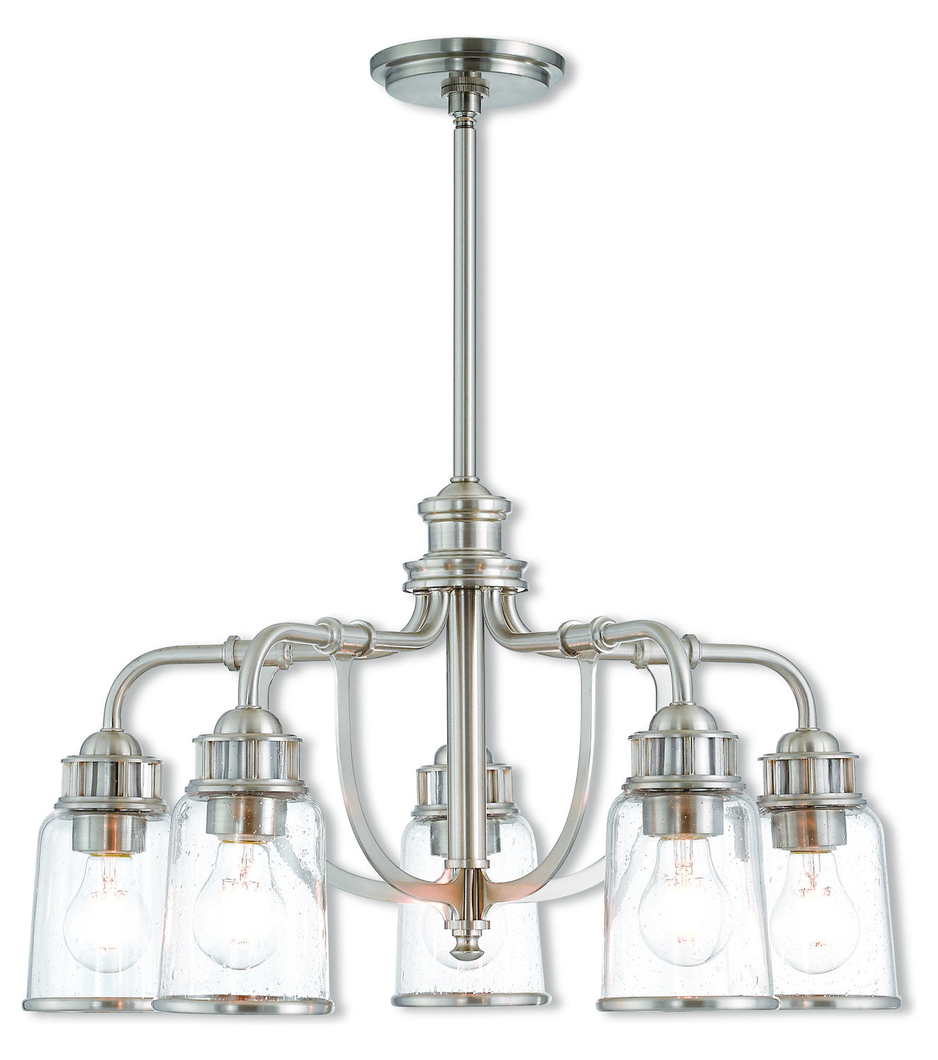 5 Lt Bn Dinette Chandelier by Livex Lighting