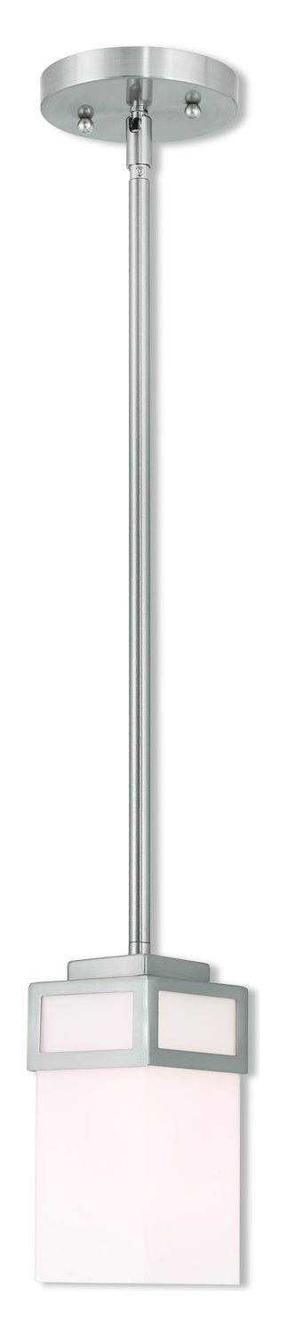 1 Lt Bn Mini Pendant by Livex Lighting