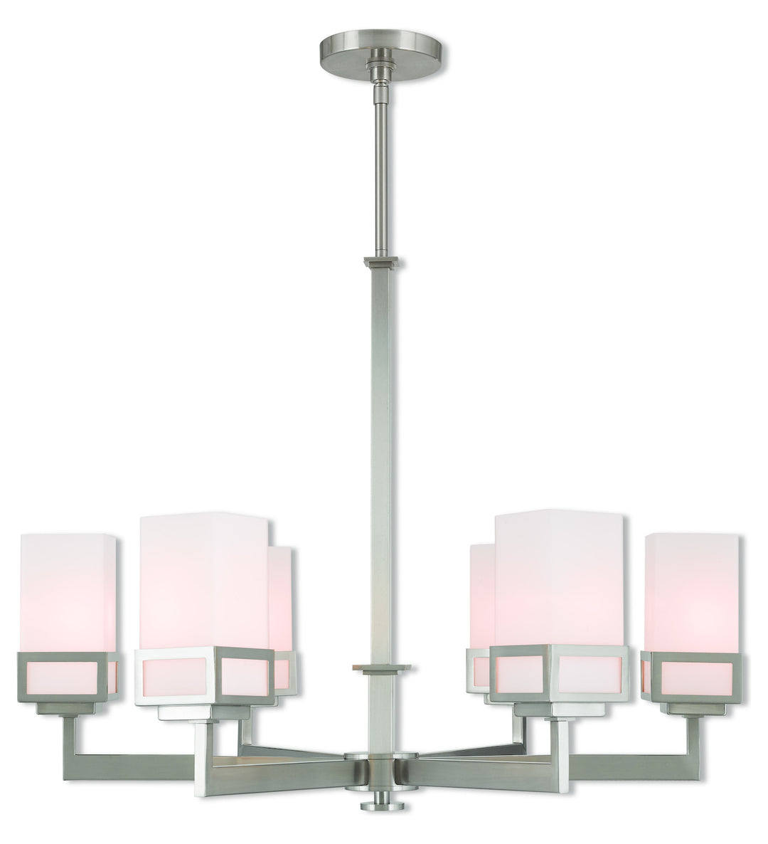 6 Lt Bn Chandelier by Livex Lighting
