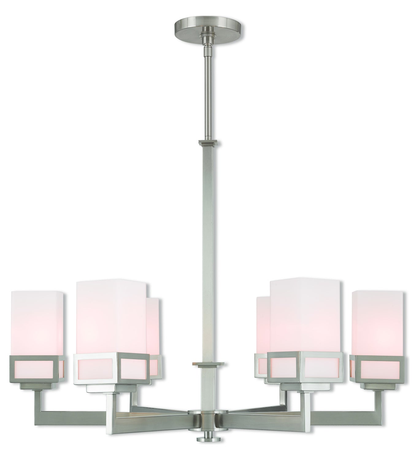 6 Lt Bn Chandelier by Livex Lighting