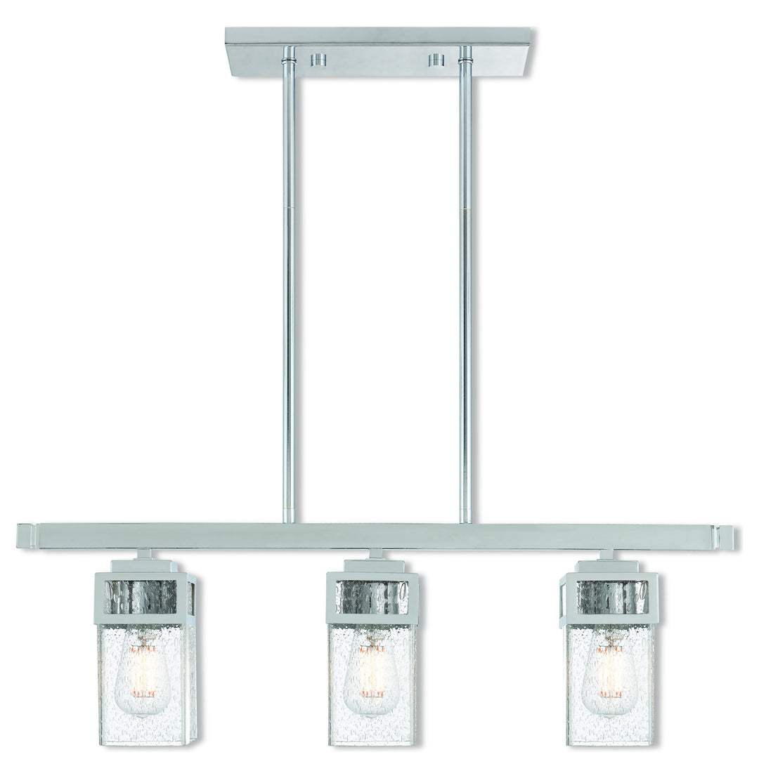 3 Lt Ch Linear Chandelier by Livex Lighting