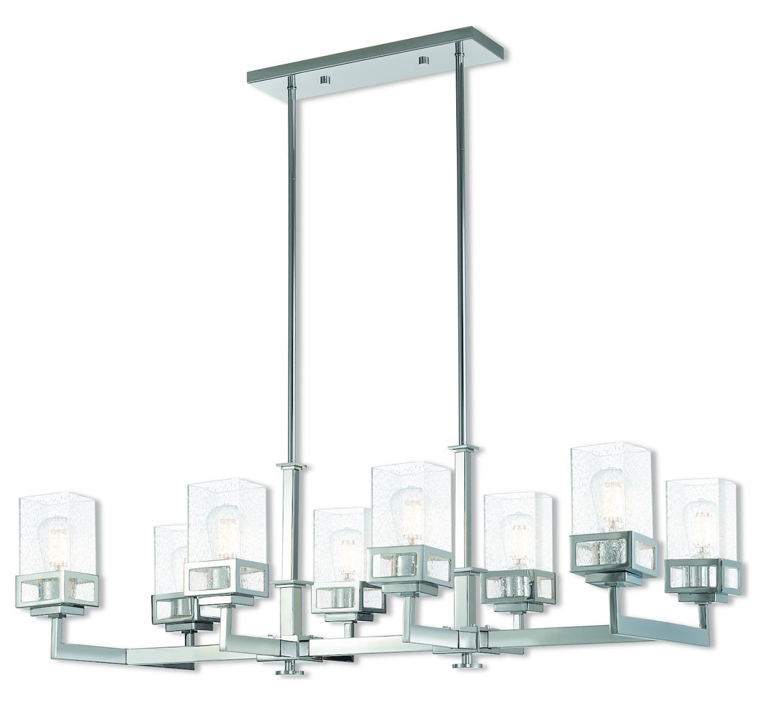 8 Lt Ch Linear Chandelier by Livex Lighting