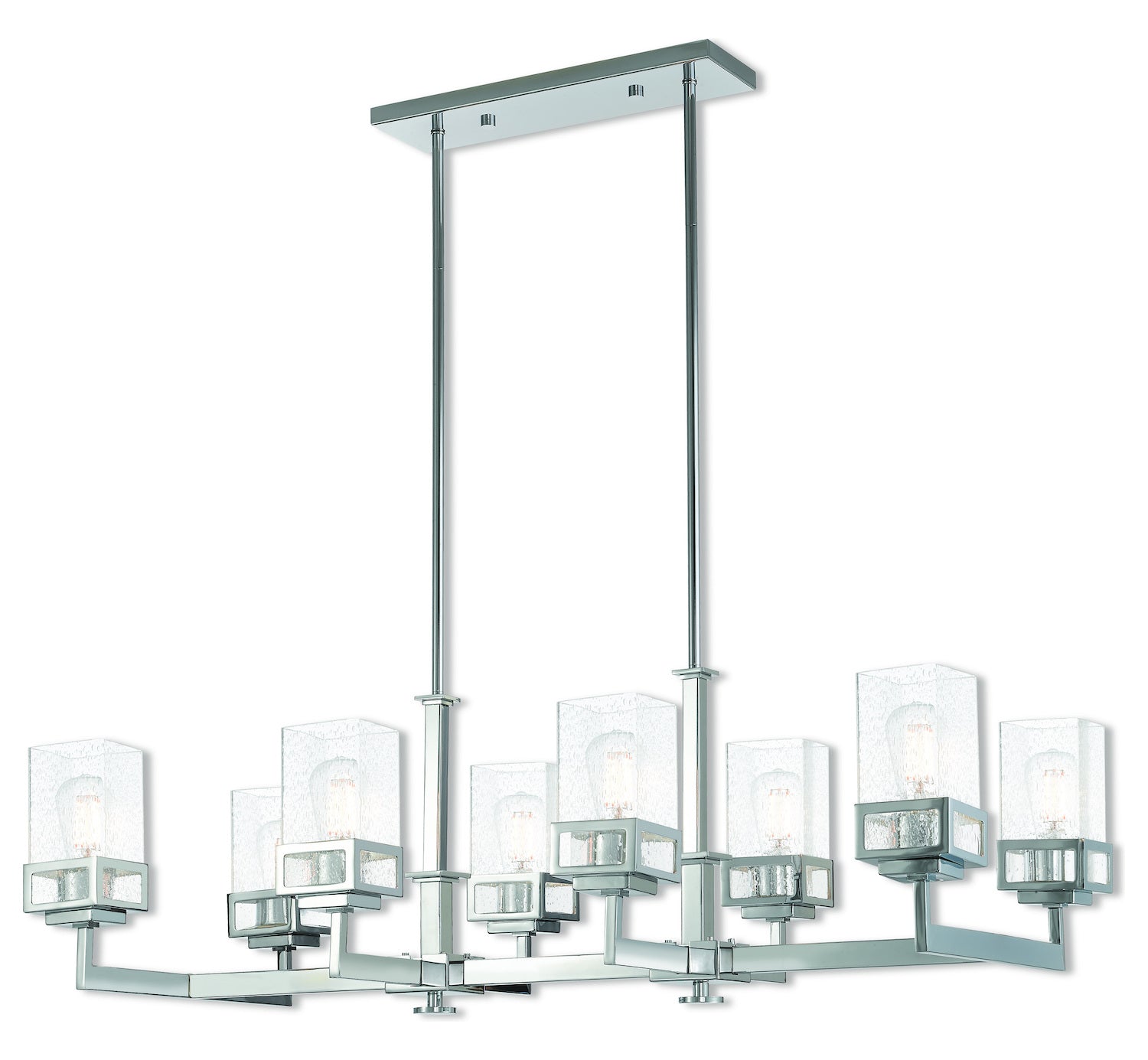 8 Lt Ch Linear Chandelier by Livex Lighting