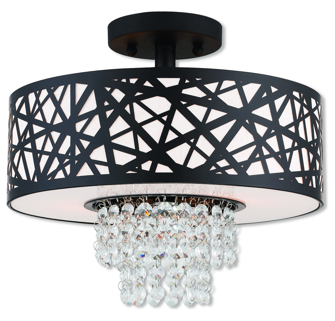 2 Lt Bz Ceiling Mount by Livex Lighting