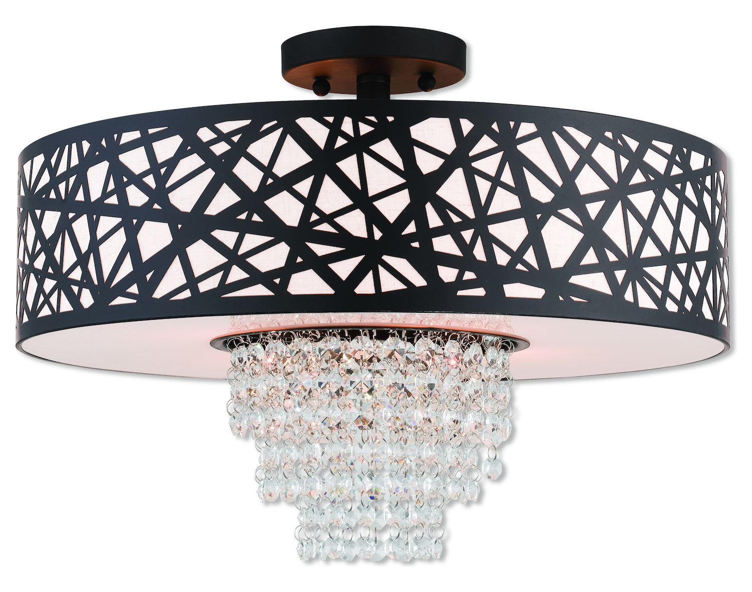4 Lt Bz Ceiling Mount by Livex Lighting