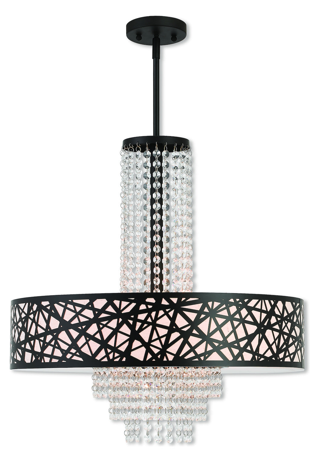 5 Lt Bz Pendant Chandelier by Livex Lighting