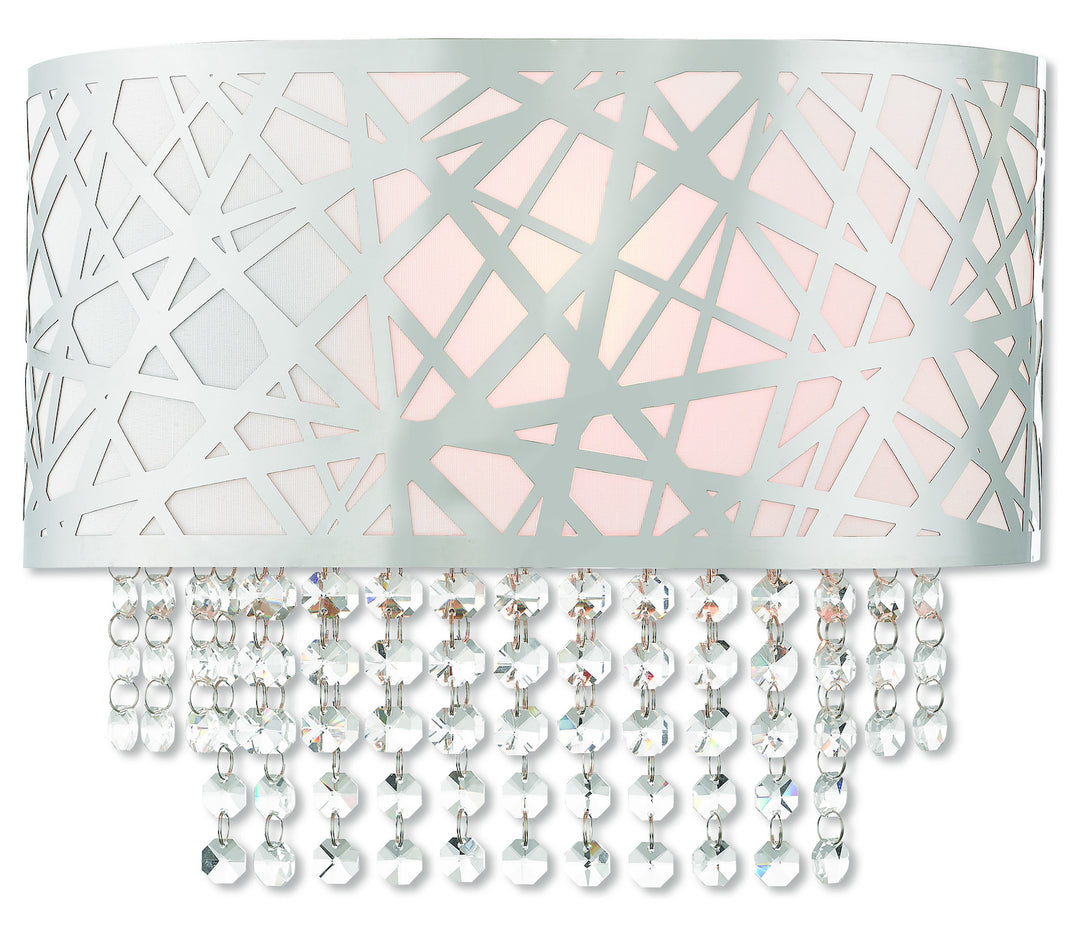 1 Lt Ch Ada Wall Sconce by Livex Lighting