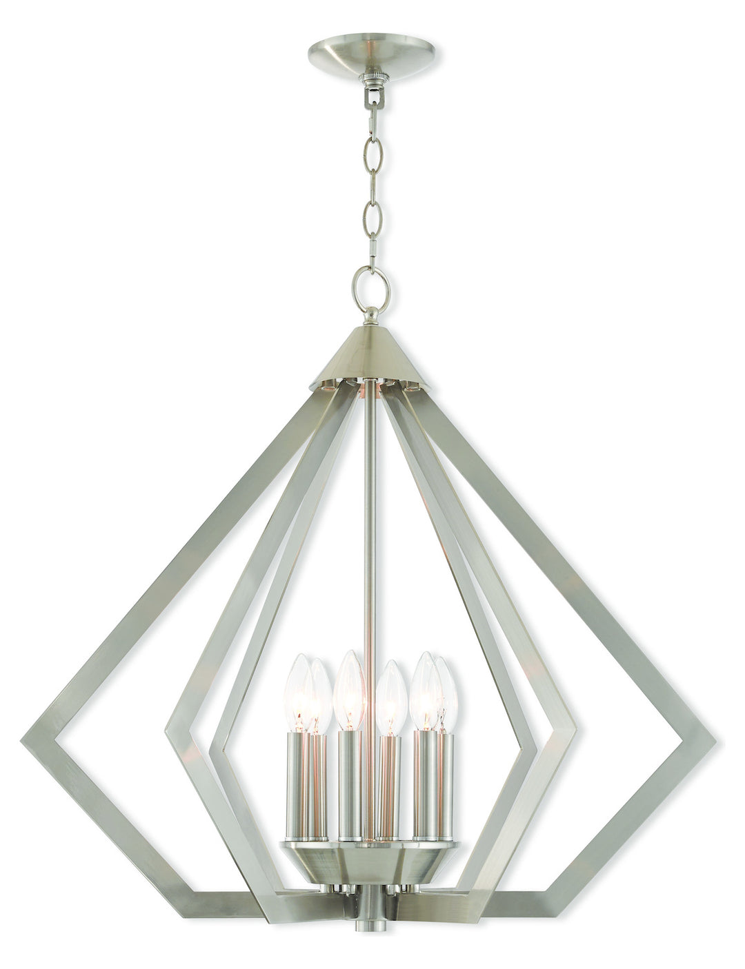 6 Lt Bn Chandelier by Livex Lighting