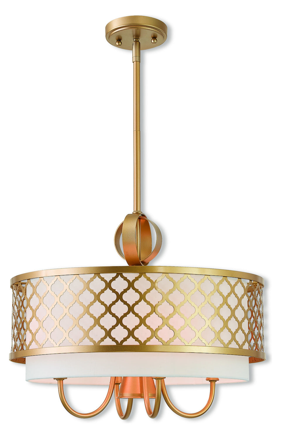 5 Lt Sg Pendant Chandelier by Livex Lighting