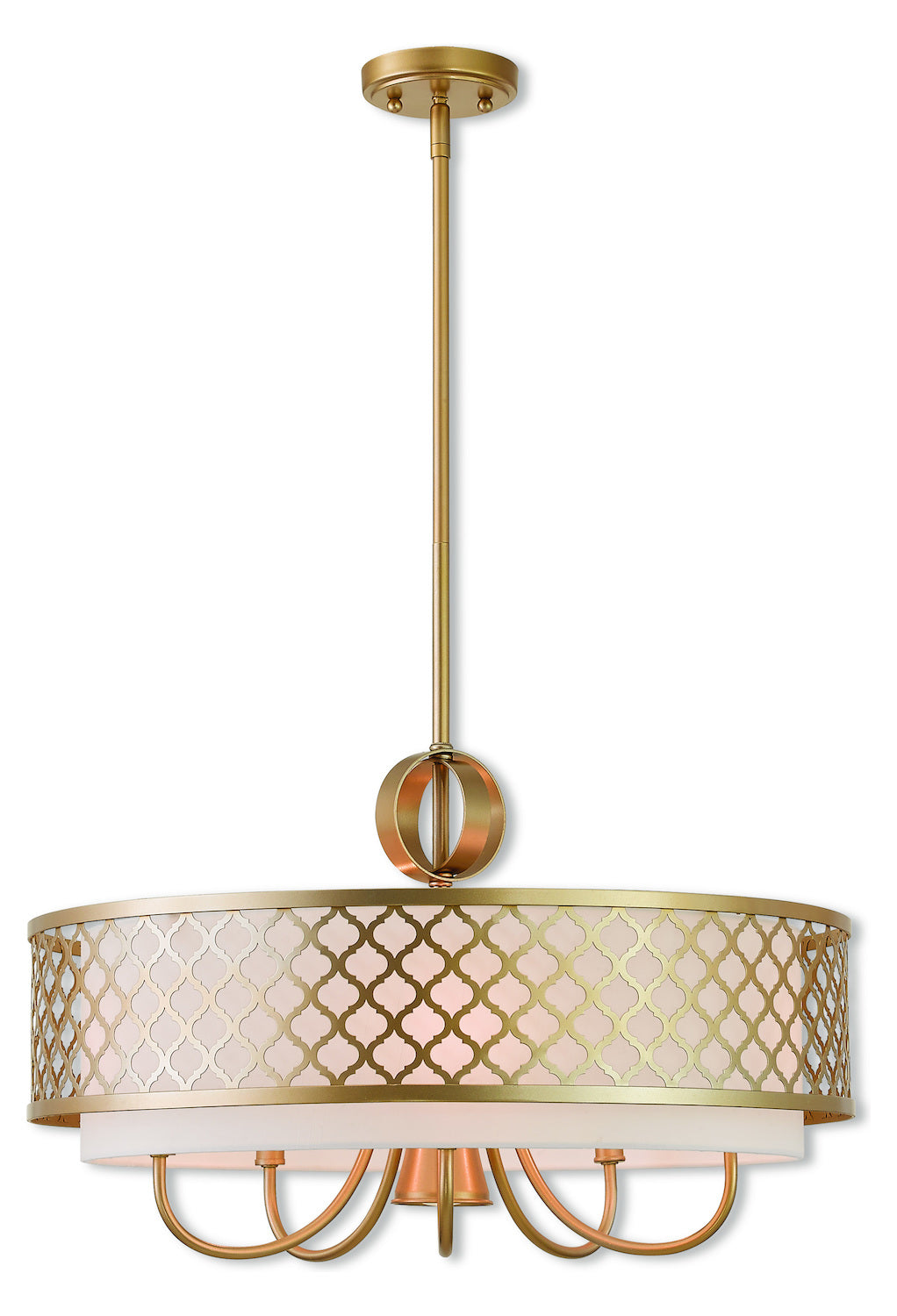 6 Lt Sg Pendant Chandelier by Livex Lighting