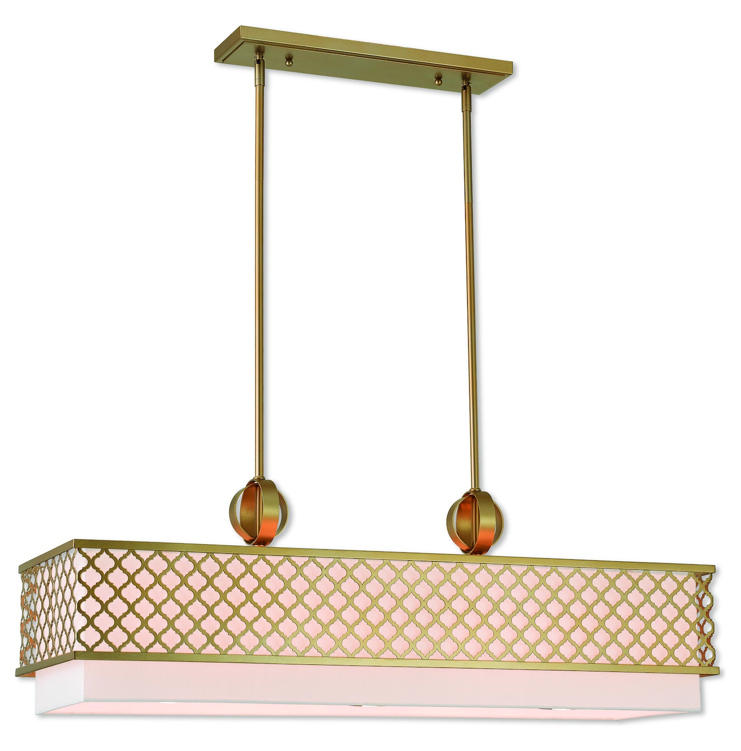 9 Lt Sg Linear Chandelier by Livex Lighting
