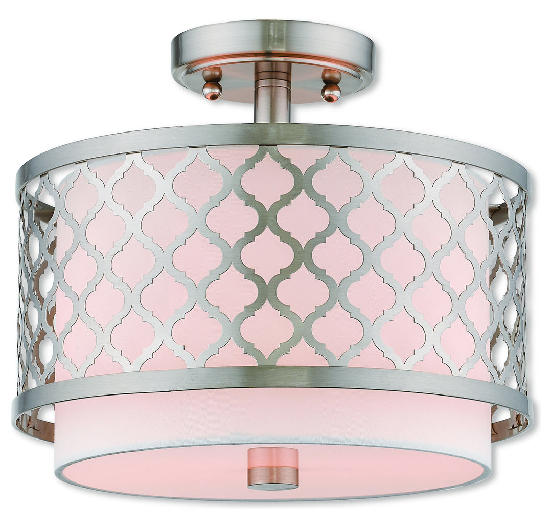 2 Lt Bn Ceiling Mount by Livex Lighting