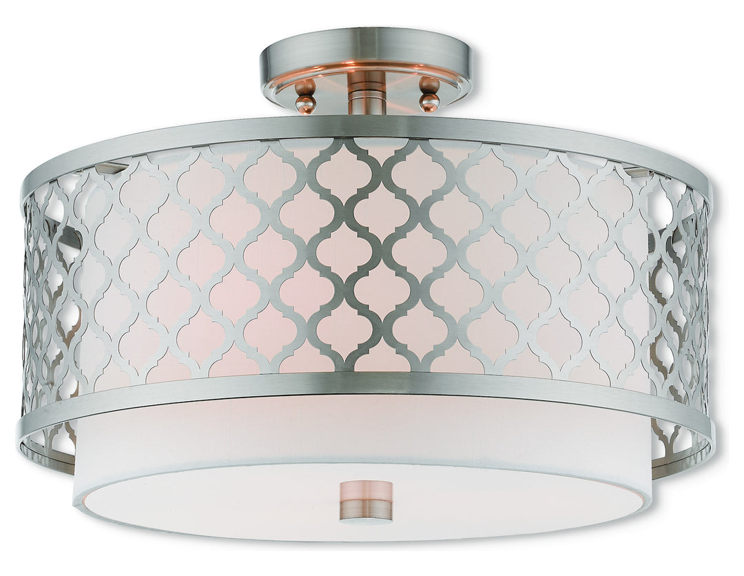 3 Lt Bn Ceiling Mount by Livex Lighting