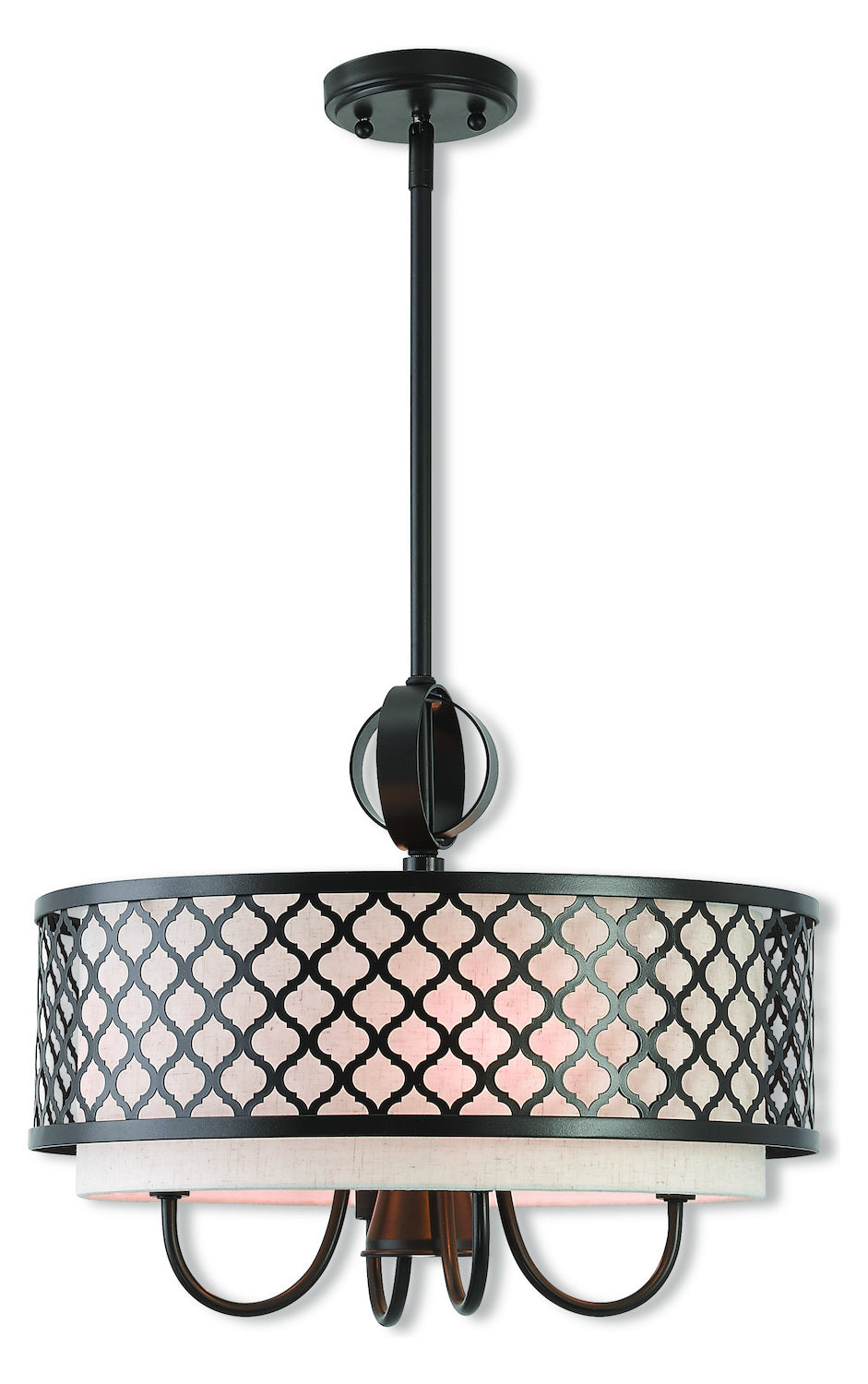 5 Lt Ebz Pendant Chandelier by Livex Lighting