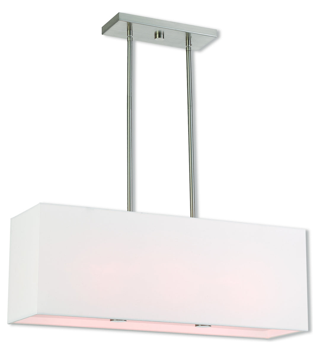 3 Lt Bn Linear Chandelier by Livex Lighting