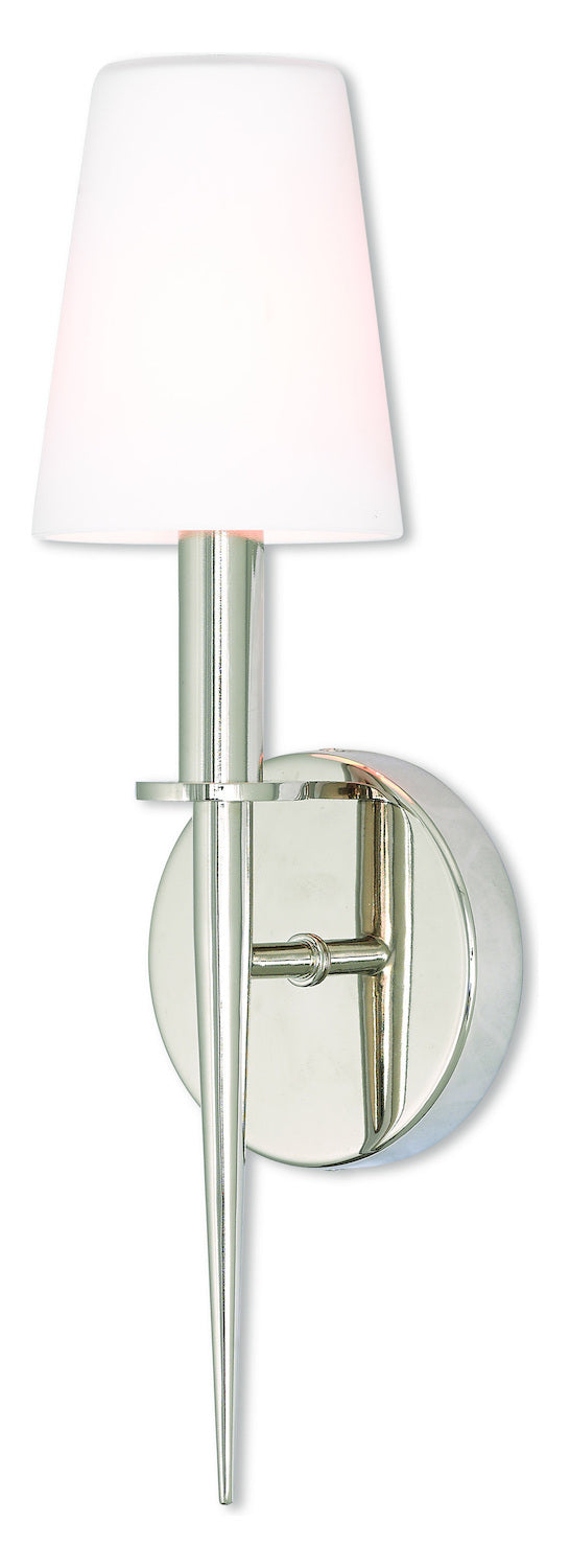 1 Lt Pn Ada Wall Sconce by Livex Lighting
