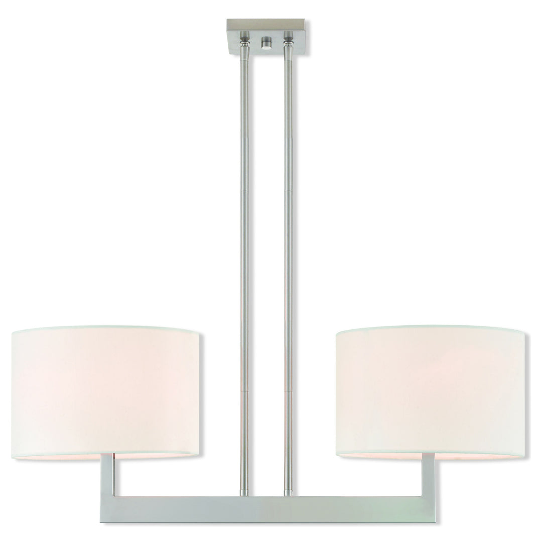 2 Lt Bn Linear Chandelier by Livex Lighting