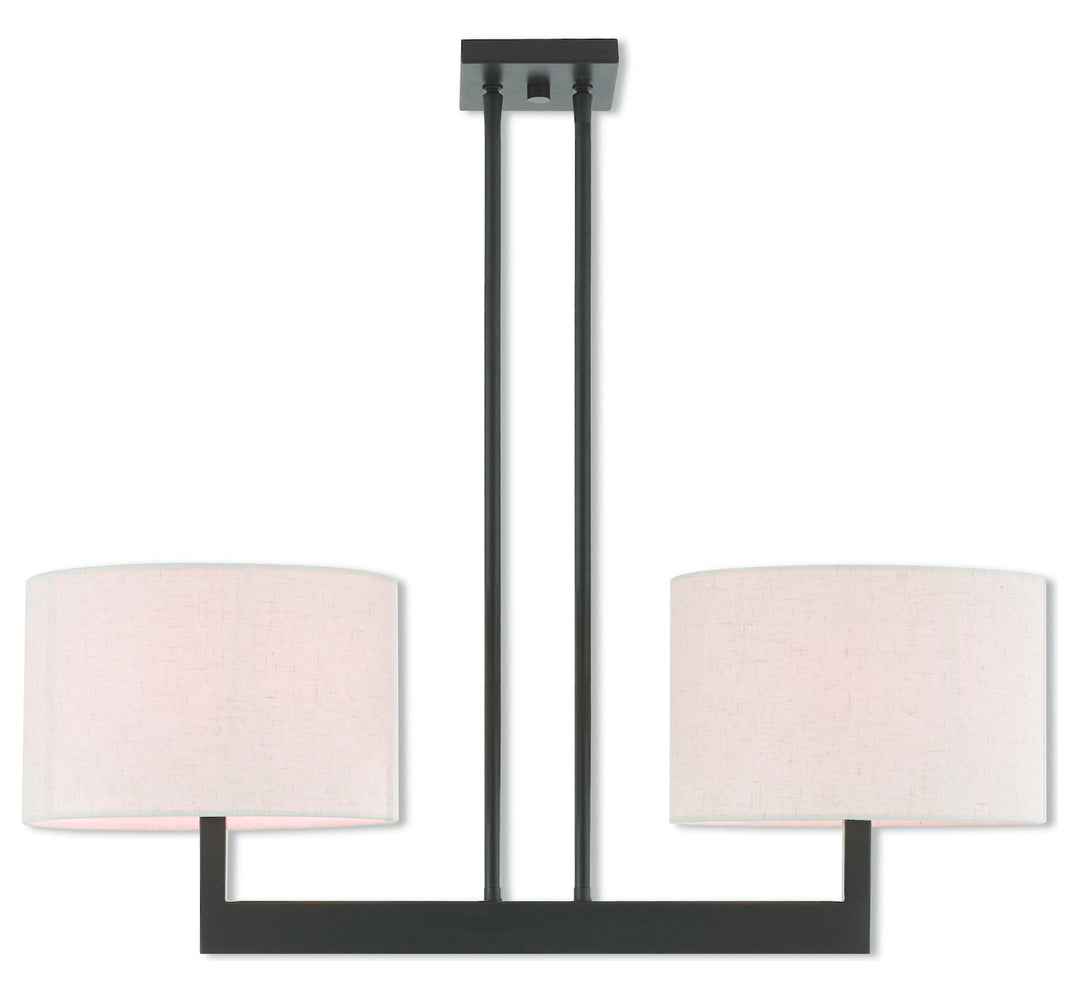 2 Lt Bz Linear Chandelier by Livex Lighting