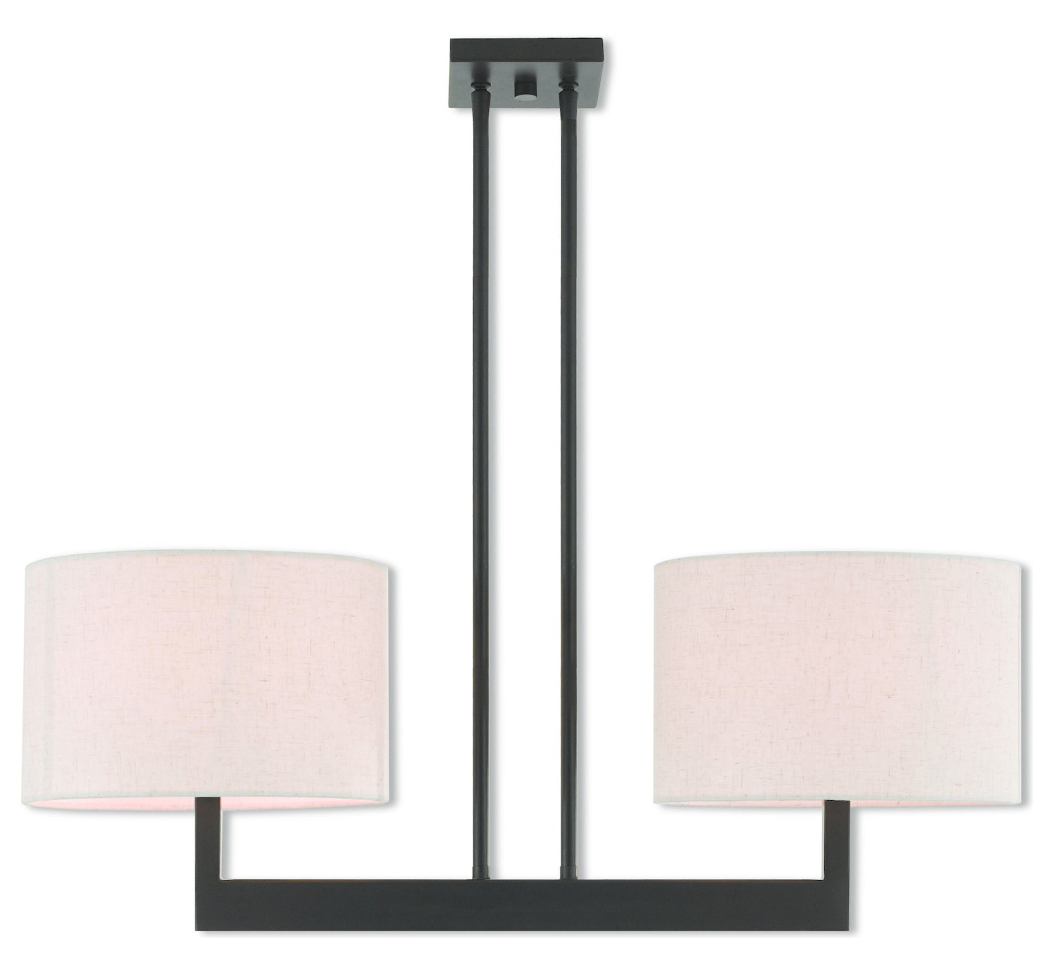 2 Lt Bz Linear Chandelier by Livex Lighting