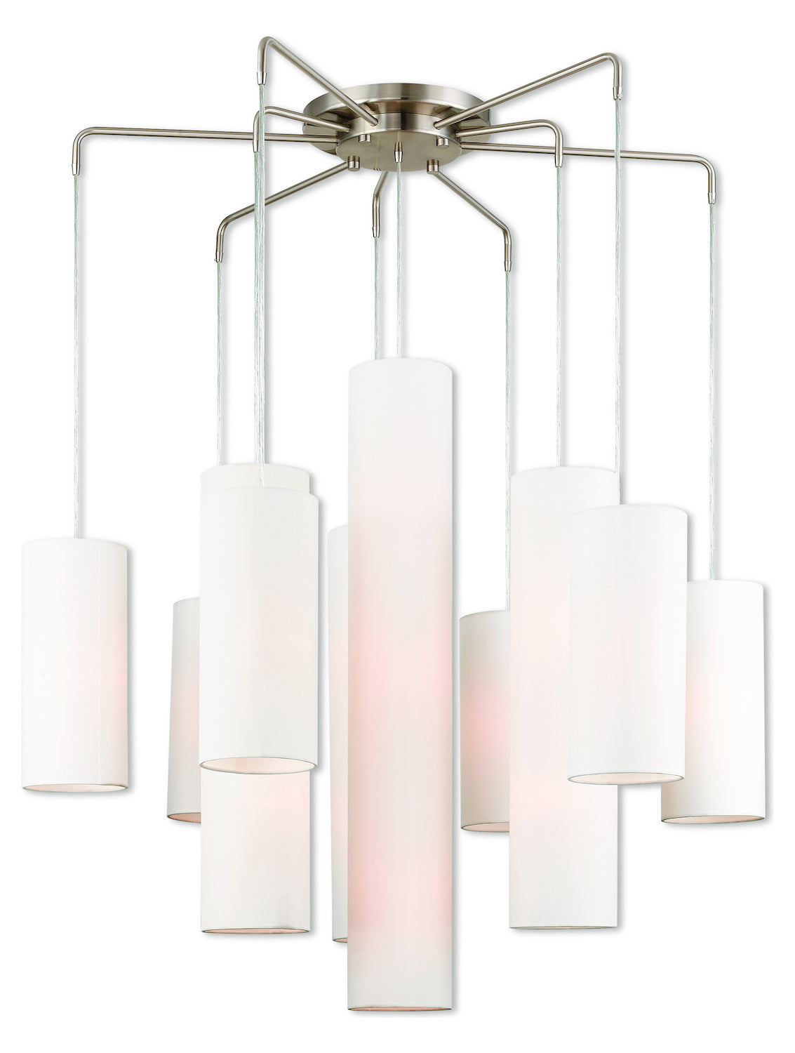 9 Lt Bn Foyer Chandelier by Livex Lighting