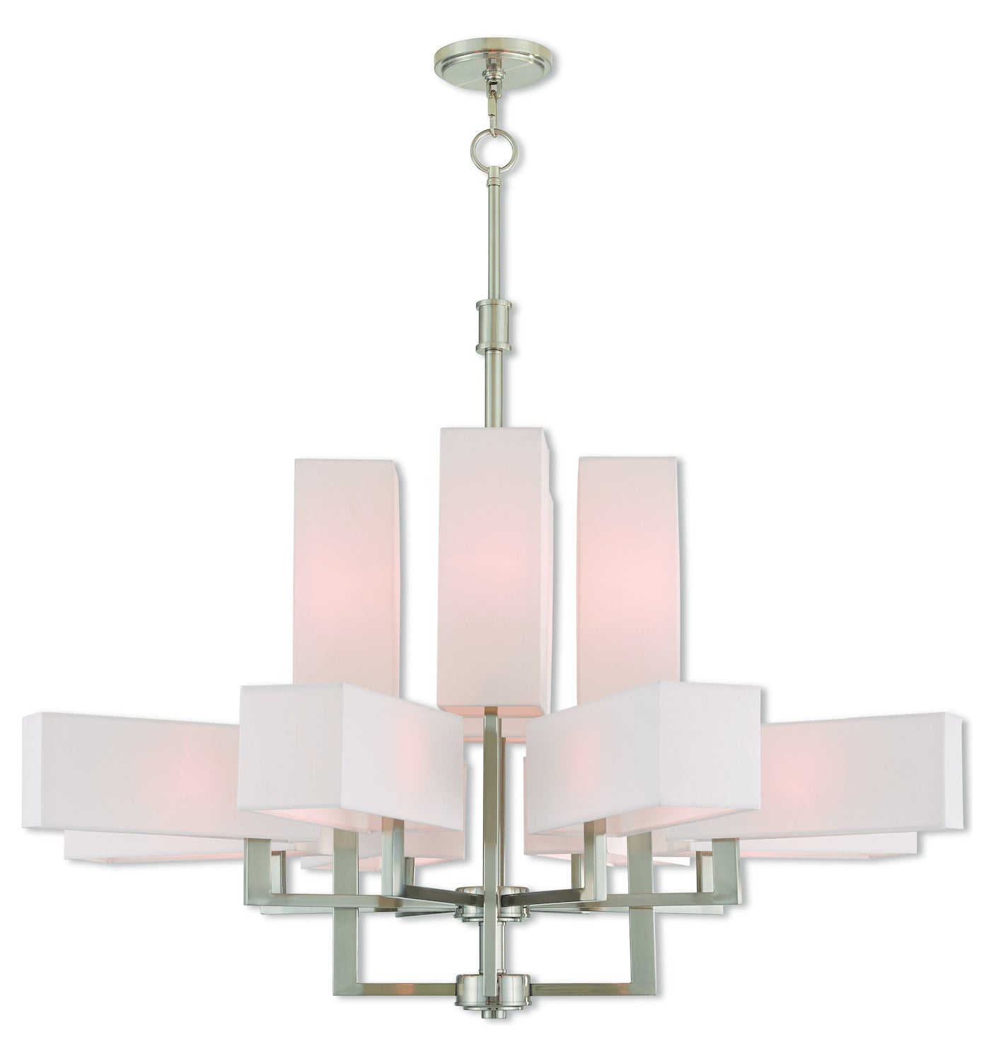12 Lt Bn Foyer Chandelier by Livex Lighting