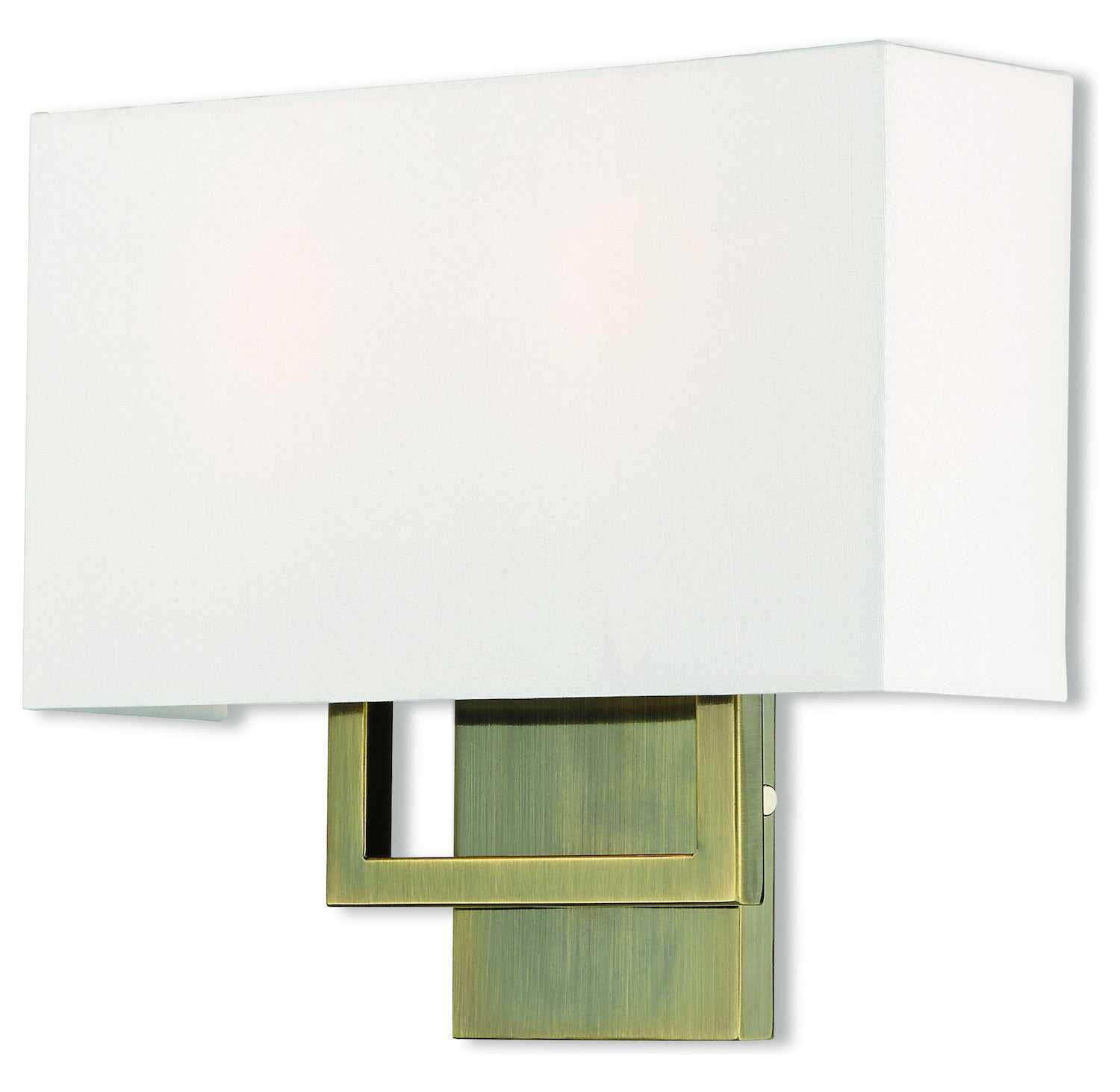 2 Lt Ab Ada Wall Sconce by Livex Lighting