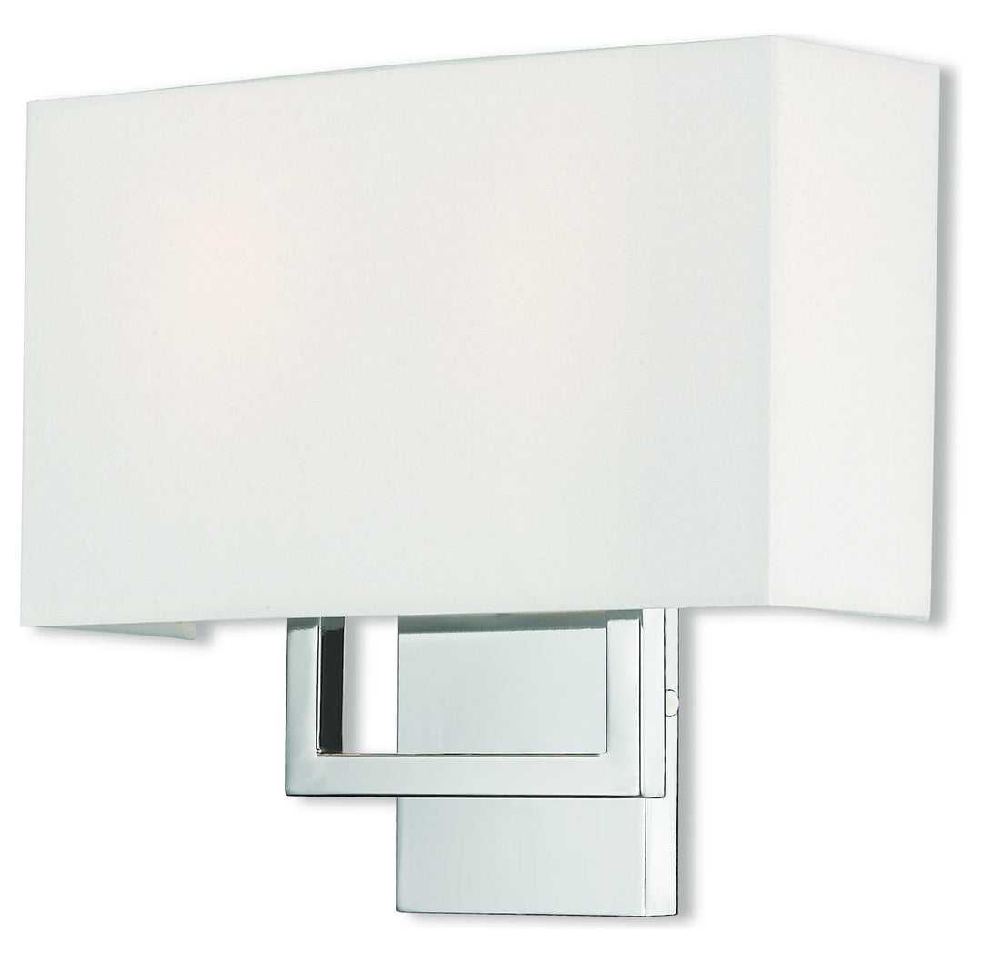 2 Lt Ch Ada Wall Sconce by Livex Lighting