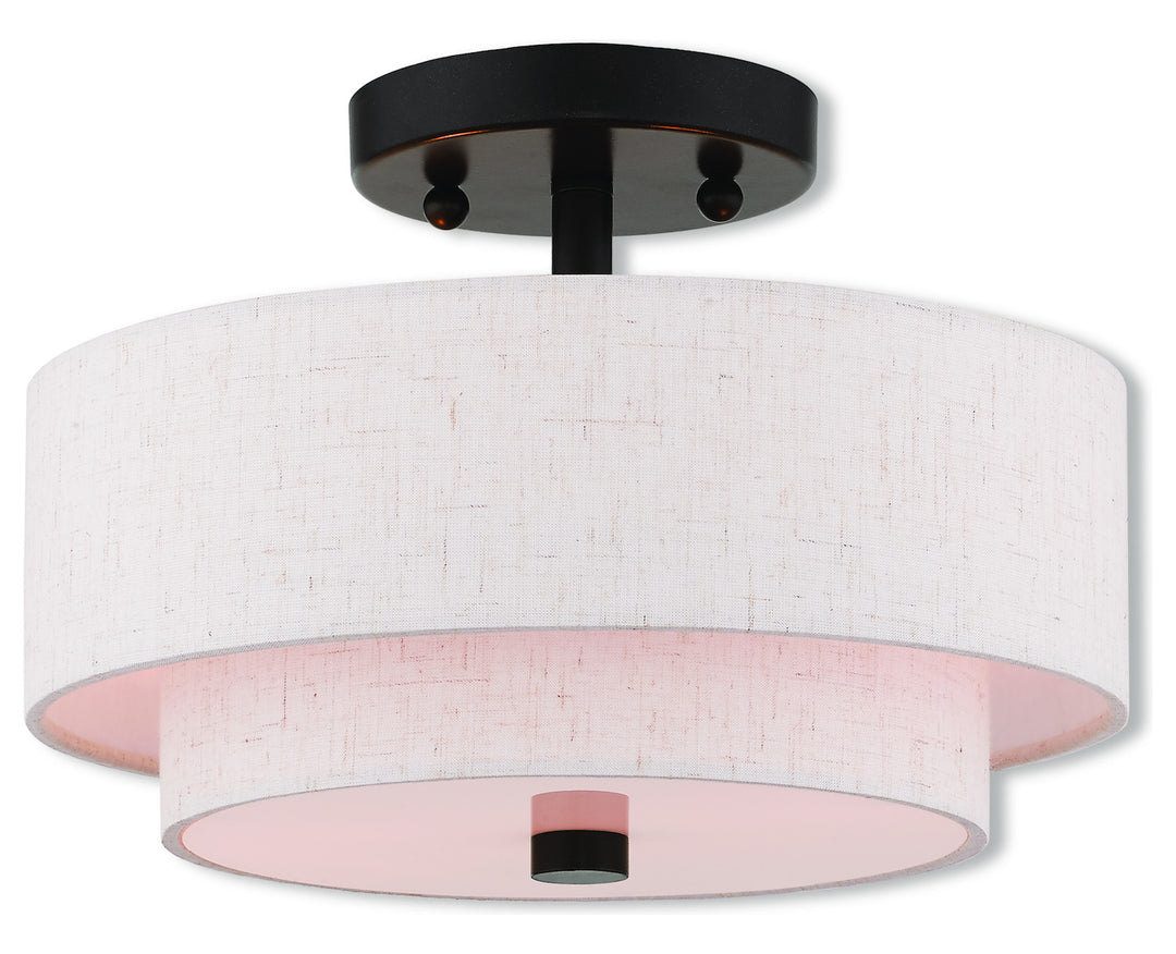 2 Lt Ebz Ceiling Mount by Livex Lighting