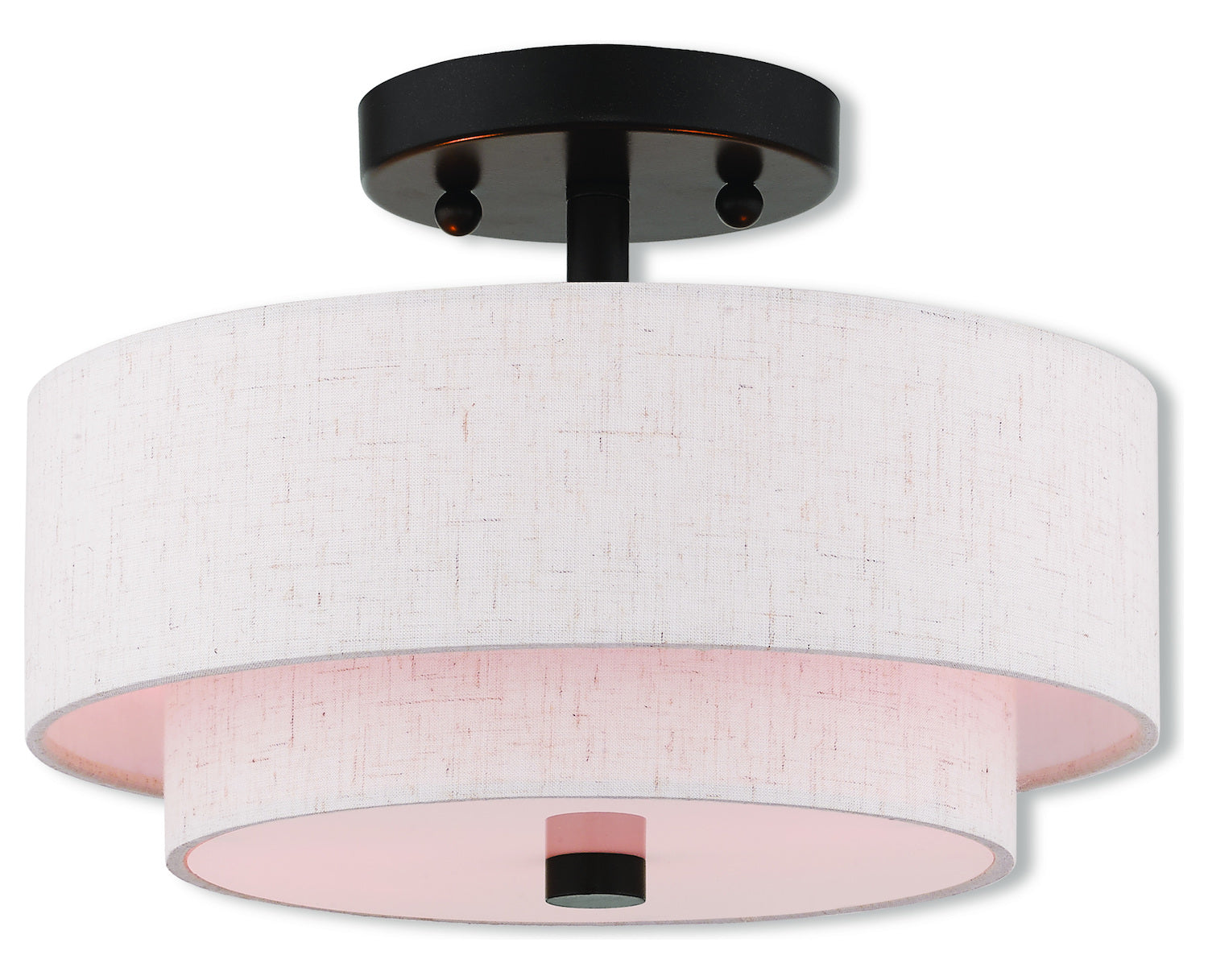 2 Lt Ebz Ceiling Mount by Livex Lighting