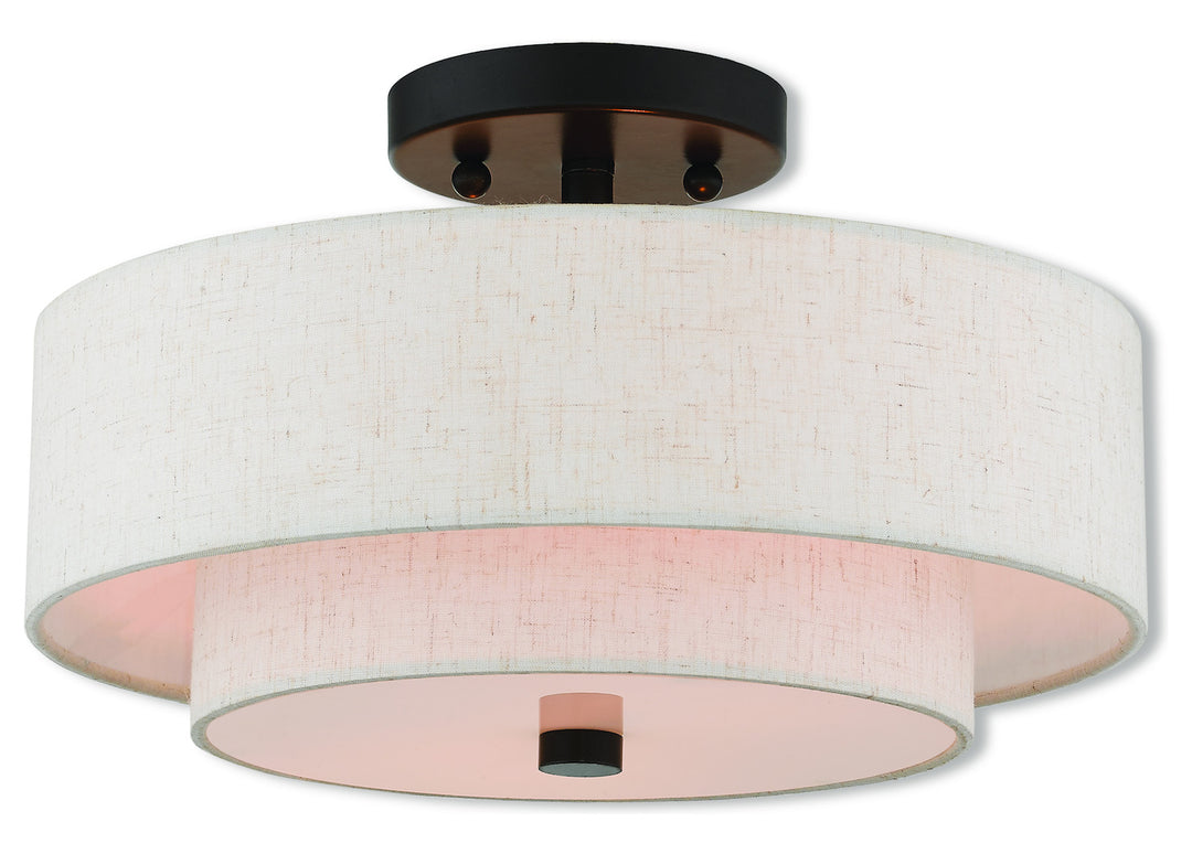 2 Lt Ebz Ceiling Mount by Livex Lighting
