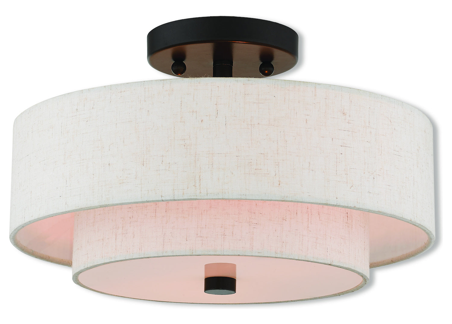 2 Lt Ebz Ceiling Mount by Livex Lighting