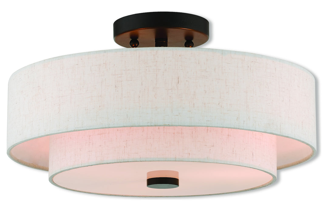 3 Lt Ebz Ceiling Mount by Livex Lighting