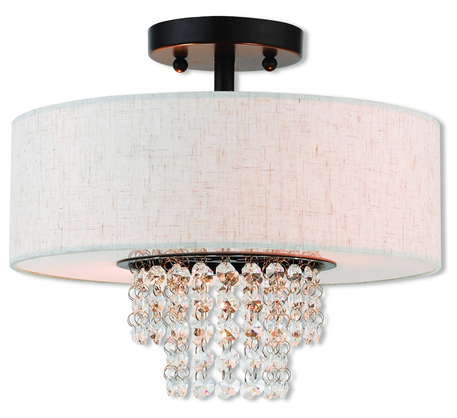 2 Lt Ebz Ceiling Mount by Livex Lighting