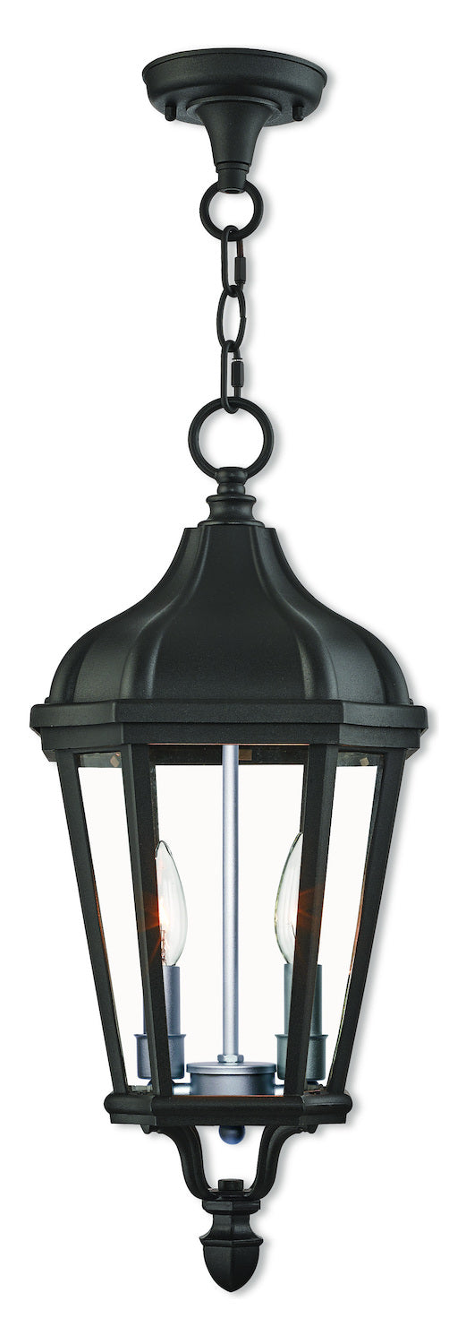 2 Lt Tbk Outdoor Pendant Lantern by Livex Lighting
