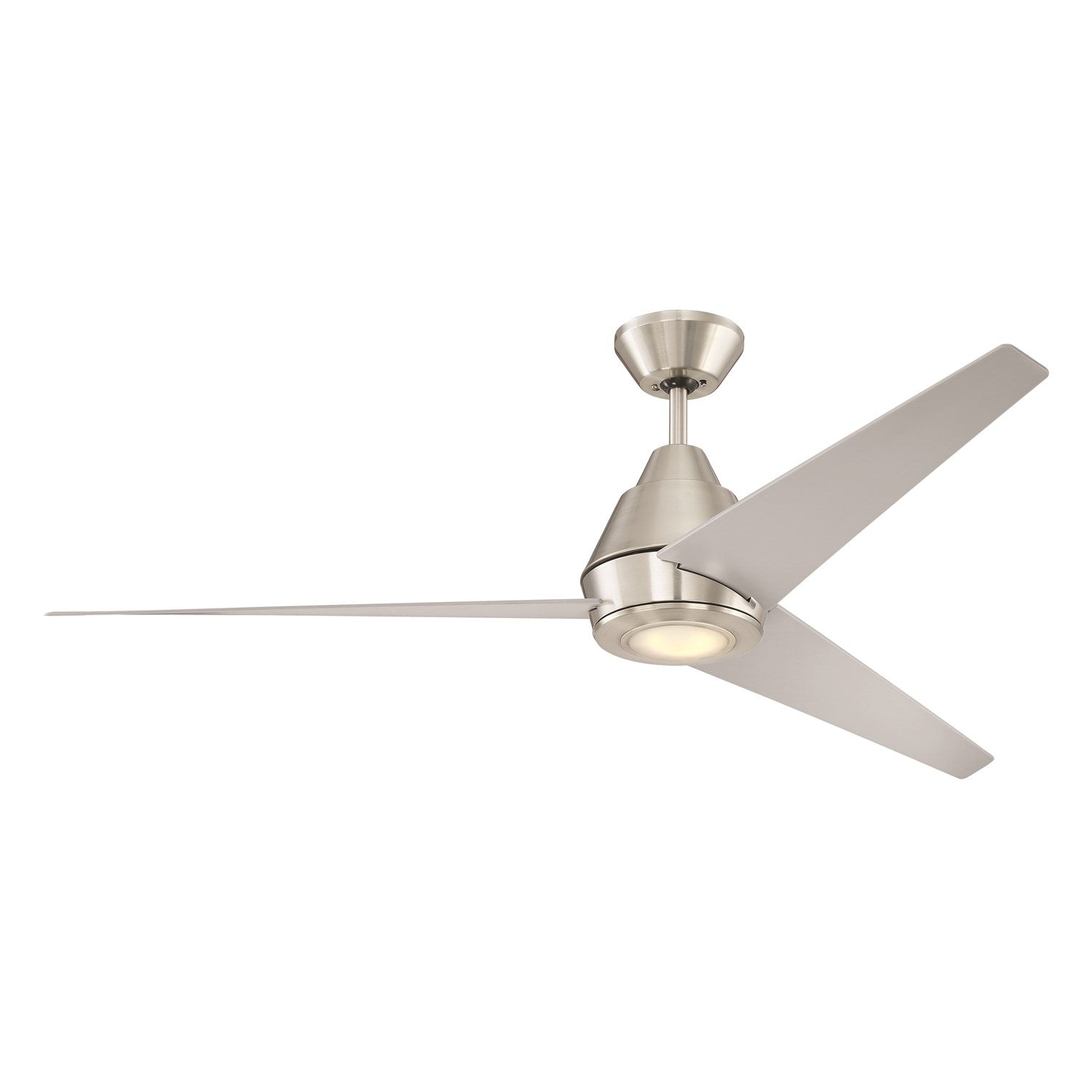 56in  in Brushed Polished Nickel w/ Brushed Nickel Blades by Craftmade