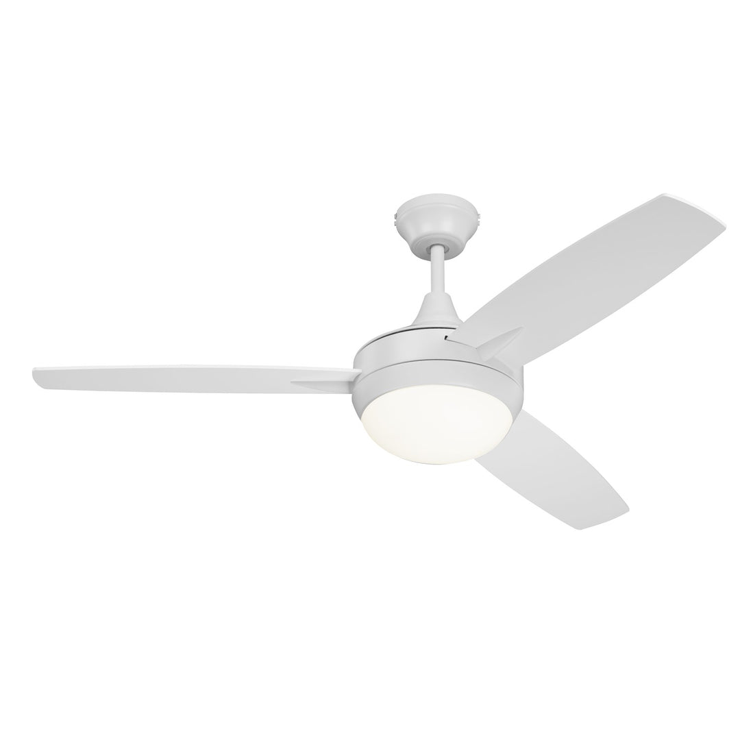 52in Targas in White w/ White Blades by Craftmade