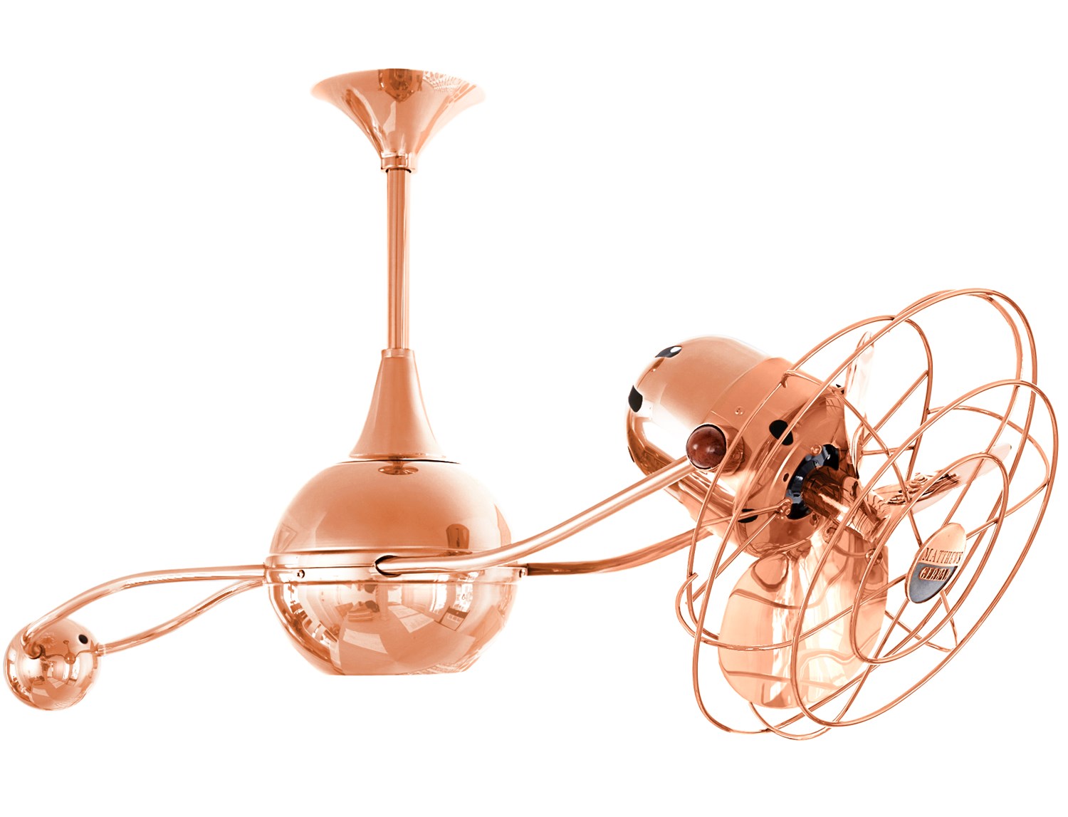 olished Copper-Metal by Matthews Fan Company