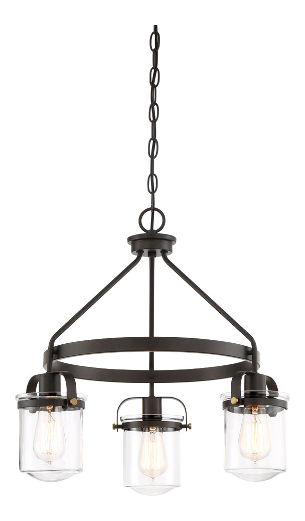 3 Light Chandelier by Designers Fountain
