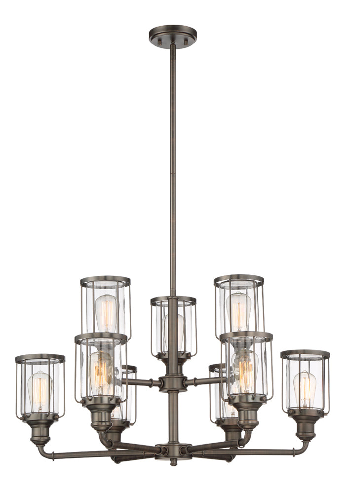 9 Light Chandelier by Designers Fountain