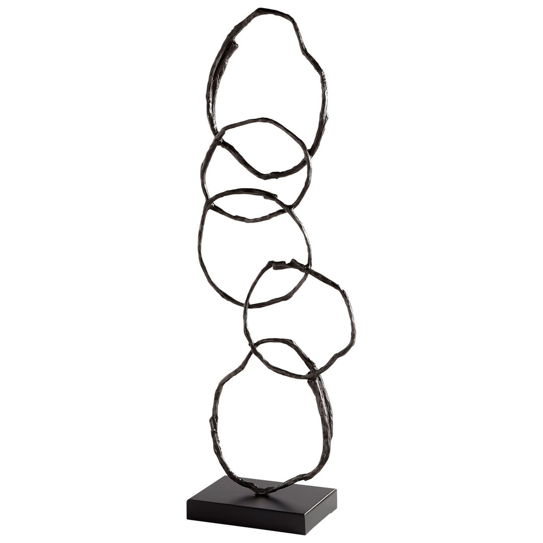 Inner Circles Sculpture by Cyan Designs